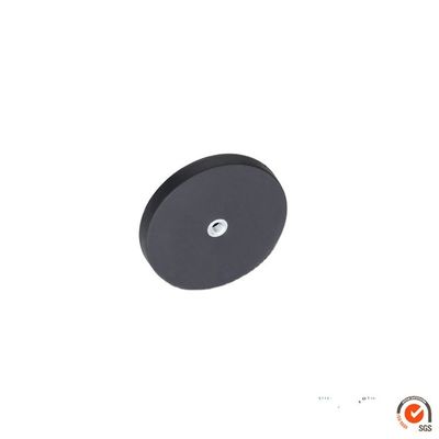 Facile à installer D43 D66 D88mm aimant de montage en caoutchouc revêtu POT avec fil interne