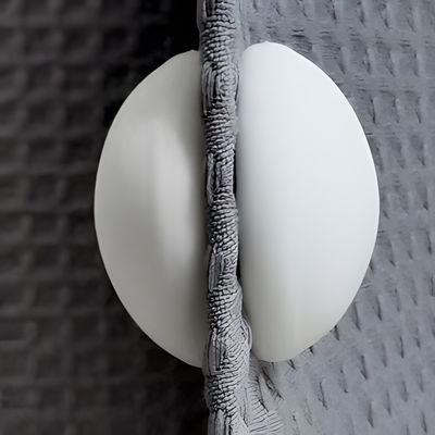 Poids des rideaux de douche en silicone magnétique de qualité magnétique de ferrite pour revêtements imperméables
