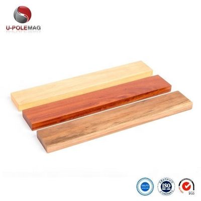 Améliorez votre cuisine avec un ensemble de couteaux magnétiques et un bloc de stockage de noix d'acacia de bambou