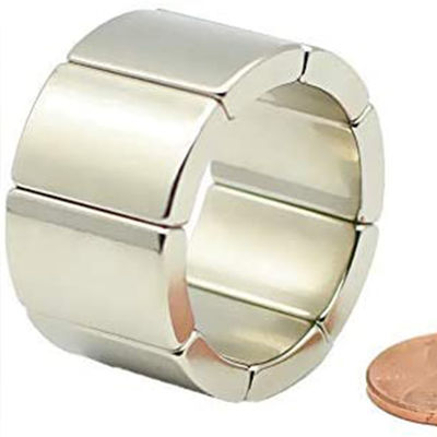 13200 Gauss Rotor à aimant de néodyme permanent de conception personnalisée pour moteur