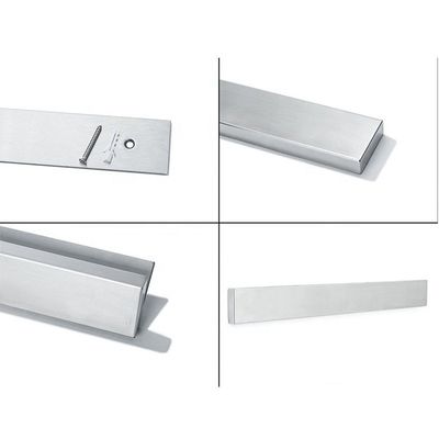 Rack de couteau magnétique en acier inoxydable idéal pour les acheteurs commerciaux et les occasions de camping