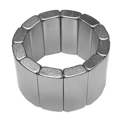 Matériaux principaux NdFeB aimant de haute résistance 35SH pour la personnalisation du rotor du moteur BLDC