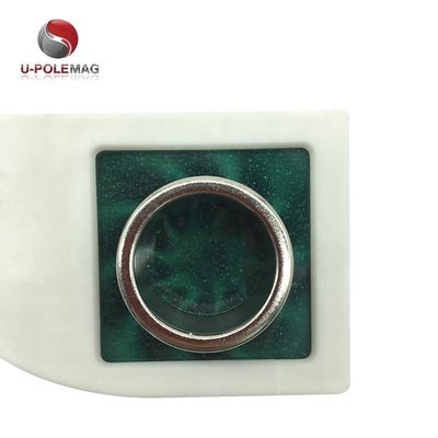 Magnéte d'anneau de magnétisation radiale au néodyme N38H personnalisé OD32xID25x20mm pour capteurs