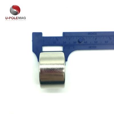 Magnéte d'anneau de magnétisation radiale au néodyme N38H personnalisé OD32xID25x20mm pour capteurs