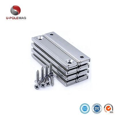 65 LB Puissance de maintien Ndfeb aimant industriel avec système de précision /- 0,05 mm Grade NdFeB