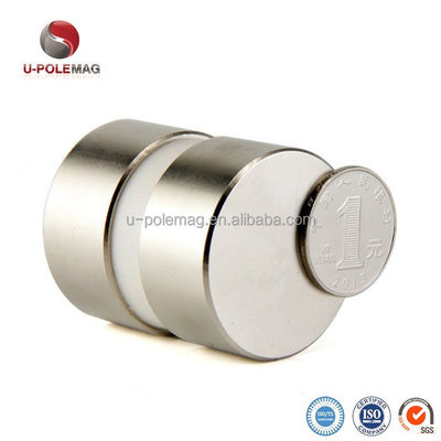 Disque magnétique de néodyme D40x20 mm certifié ISO9001 2000 N52 pour les applications lourdes