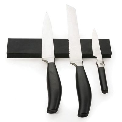 Convient porte-couteau magnétique au silicium de 10 pouces pour un accès facile aux couteaux