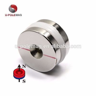 148 LBS 67 KG Force de traction Magnéte POT de terres rares avec boulon D48mm et tolérance élevée
