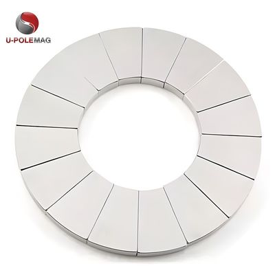Magnéte de néodyme de coin personnalisé pour les performances du moteur à haute température Halbach Array