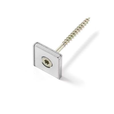 NdFeb Block Magnet Steel Channel POT avec 1 trou anti-enfoncé pour le traitement industriel