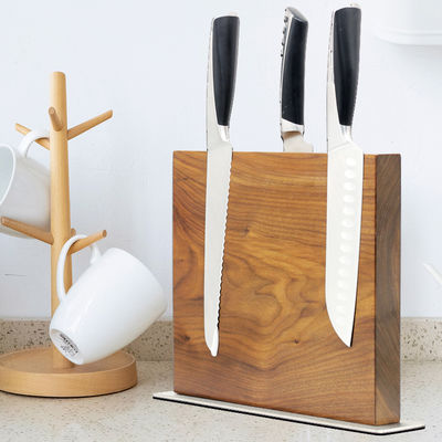 Couteaux magnétiques en bois pour couteaux de cuisine en bois