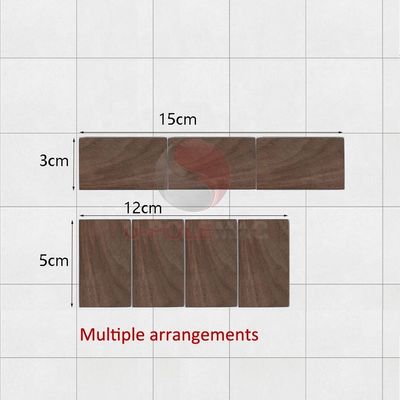 Maintien du couteau magnétique en bois durable pour le mur