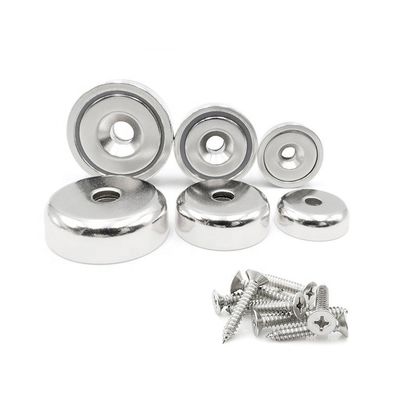 Magnéte personnalisé Taille N52 Disque magnétique de néodyme de terres rares avec trou anti-enfoncement
