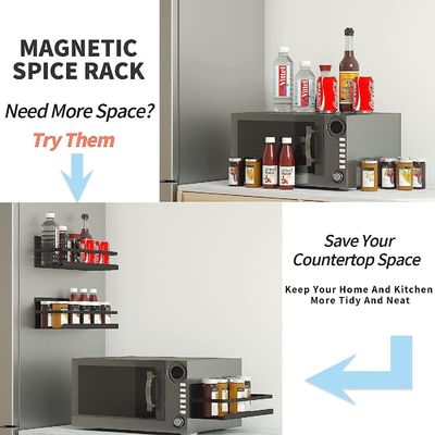 Rack d'épices magnétique personnalisé pour les boissons dans le réfrigérateur