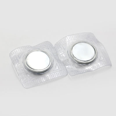 Échantillon revêtu de PVC cousure imperméable à l'eau en magnétique au néodyme monopole pour imperméable D25x3mm