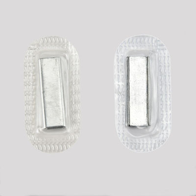 Échantillon revêtu de PVC cousure imperméable à l'eau en magnétique au néodyme monopole pour imperméable D25x3mm