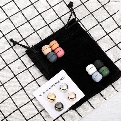 Pions magnétiques Hijab sans déchirure puissants Pions magnétiques multi-Pots pot / forme de tasse Orientation axiale