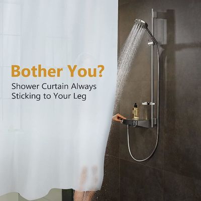 Magnés puissants pour les rideaux de douche lourds Ne pas rouiller Aucun bruit Silicone revêtu