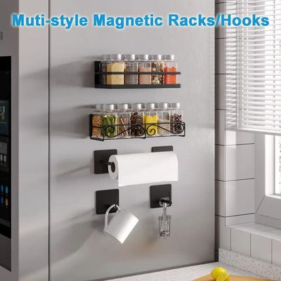 Crochets magnétiques pour le travail de cuisine Bancs de rangement Armoires de rangement Grill Garage Tailles personnalisées