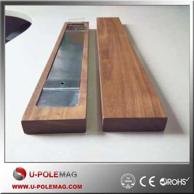 16 pouces professionnel de bois de couteau magnétique bande de rangement de couteau économe en espace avec puissance idéal pour les blocs sacs à rouleaux