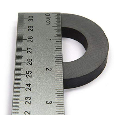D61xd32x9mm personnalisé en céramique Y35 haut-parleur magnétique ferrite sans revêtement