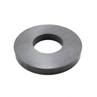 ±0,05 mm Tolérance D200x110x20 mm C8 Ferrite Ring Magnet pour le service de traitement des haut-parleurs