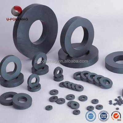190 mm Taille extérieure Magnéte grand haut-parleur en ferrite Y35 pour casque Tolérance ± 1%