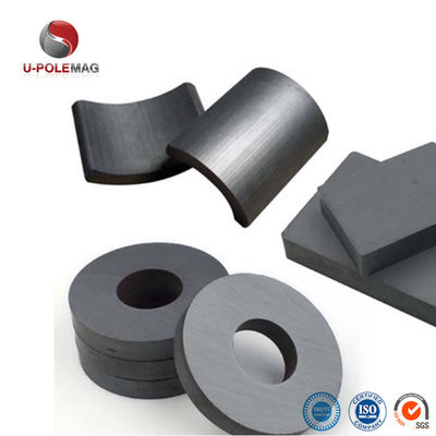 ± 0,01 mm Tolérance d'un aimant en courbe en céramique à arc de ferrite de qualité complète pour moteur