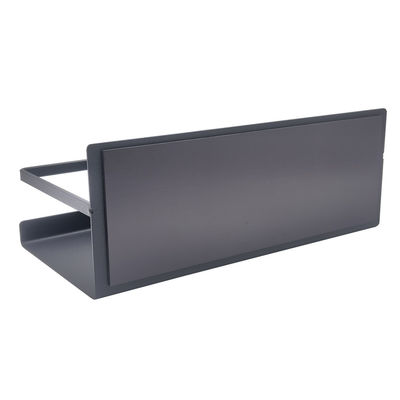 Organiseur de rack d'épices magnétique en acier inoxydable monté sur le mur pour micro-ondes/friture/réflecteur
