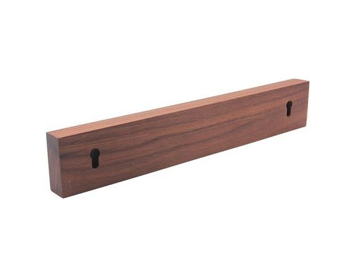Porteur de couteau magnétique en bois de noyer pour mur entièrement fermé Expédition maritime/aérienne/exprès