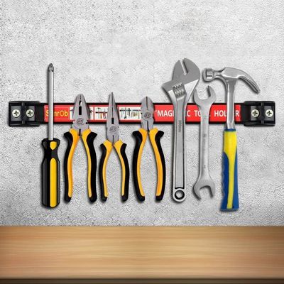18 pouces de barres d'outils magnétiques A3 Ferrite Matériau magnétique pour le stockage de garage organisé