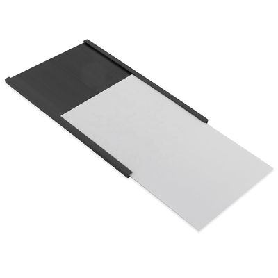 Détecteurs d'étiquettes à profilé magnétique en C pour rayonnages et étagères métalliques