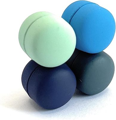 Magnets pour rideaux de douche extérieurs avec poids en caoutchouc