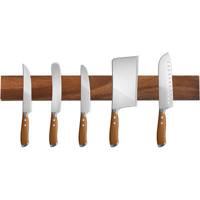 Porteur de couteau magnétique à noix de 16 pouces pour mur Gardez vos couteaux à portée de main