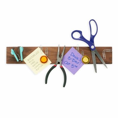 Porteur de couteau magnétique à noix de 16 pouces pour mur Gardez vos couteaux à portée de main