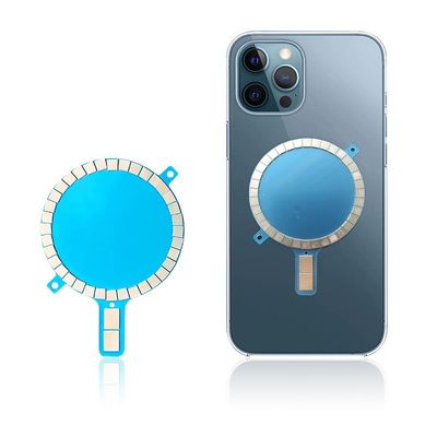 Étui téléphonique aimant magnétique fort pour la charge sans fil Taille d'aimant personnalisée Néodyme