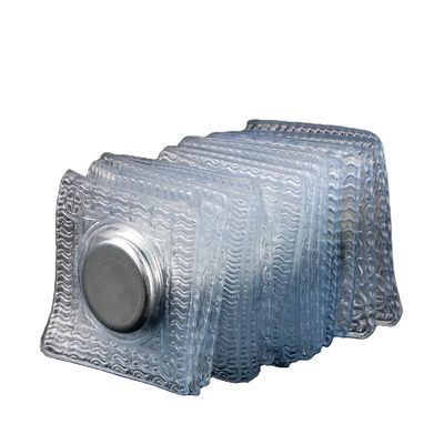 Magnéte industriel, couture cachée, bouton de fermeture magnétique invisible en PVC, revêtu de zinc