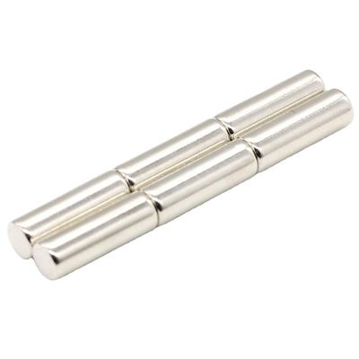 Magnet cylindrique magnétisé diamétralement avec revêtement NiCuNi ou Zn et tolérance ± 1%