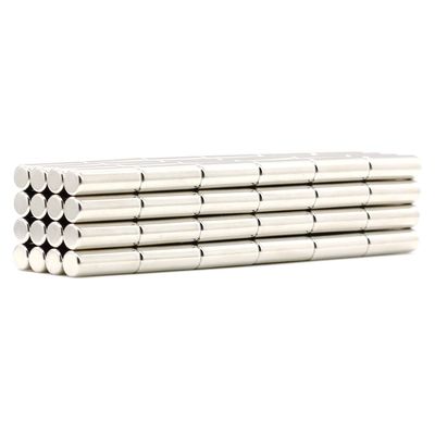 Magnet cylindrique magnétisé diamétralement avec revêtement NiCuNi ou Zn et tolérance ± 1%