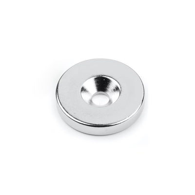 3.5 mm contre-enfoncés aimants personnalisables d20x3 mm pour les systèmes de fermeture magnétique et les supports
