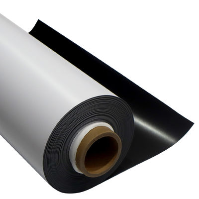 Impression personnalisée Ferrite rouleau magnétique en caoutchouc souple rouleau de feuille magnétique flexible avec adhésif