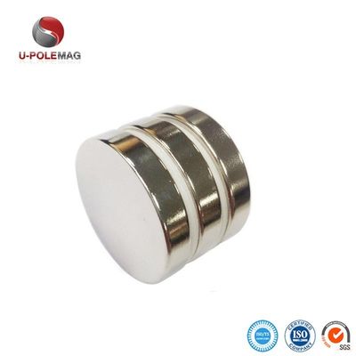 Tolérance de précision de /-0,1 mm N38 double face magnétique à disque de néodyme pour emballer boîte cadeau