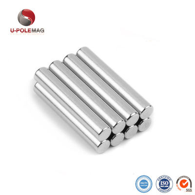 N52 Grade 12000 Gauss Bar cylindrique magnéte au néodyme pour les applications de capteurs