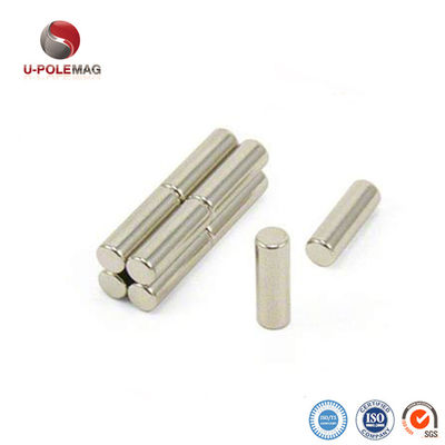 N52 Grade 12000 Gauss Bar cylindrique magnéte au néodyme pour les applications de capteurs