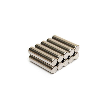 Design personnalisé de la barre magnétique en néodyme en forme de tige Micro aimants de terres rares pour le moulage