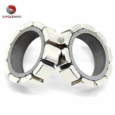 Rotor magnétique permanent au néodyme à flux axial personnalisé pour générateur