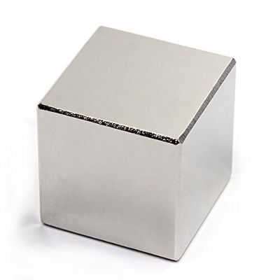 Magnet industriel N52 Neodymium Magnet 1" Cube avec service de coupe à partir de NdFeB Magnet