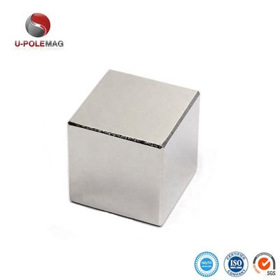 1 " magnéte à bloc de néodyme N52 à nickel fort industriel avec tolérance ± 0,1 mm
