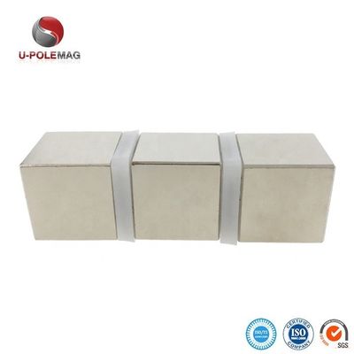1 " magnéte à bloc de néodyme N52 à nickel fort industriel avec tolérance ± 0,1 mm