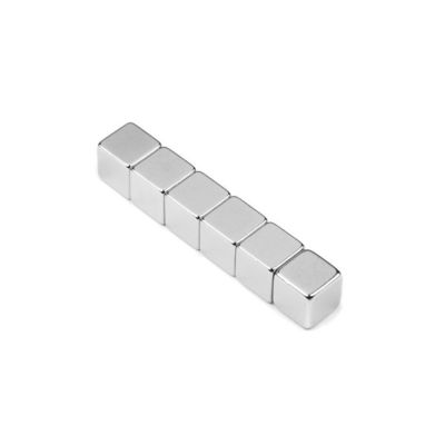 Magnéte permanent N42 cylindre carré en néodyme 50x50x25 pour applications industrielles